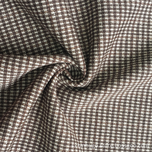 Polyester Rayon Elastic With Jacquard Knitted Fabric